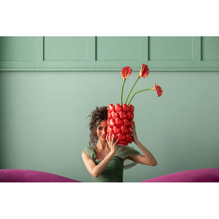 Vase Hearts 33cm KARE MIAMI