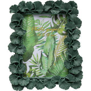 Picture Frame Ginkgo Leaf Green 20x24cm KARE MIAMI