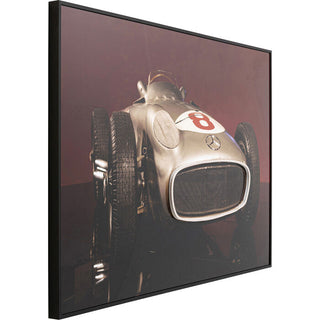 Picture Racing Car LED 80x120cm KARE MIAMI