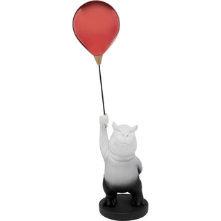 Deco Figurine Balloon Hippo 69cm KARE MIAMI