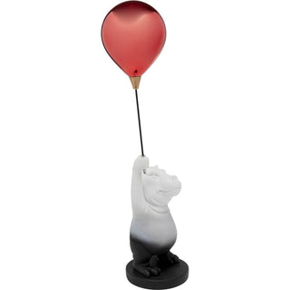 Deco Figurine Balloon Hippo 69cm KARE MIAMI