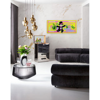 Framed Picture Graffiti Money 70x160cm KARE MIAMI