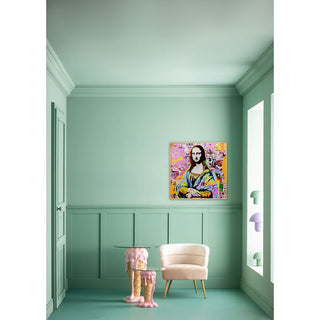 Framed Picture La Viva Woman 100x100cm KARE MIAMI