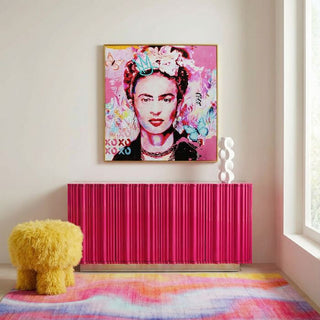 Framed Picture La Viva Mexico 100x100cm KARE MIAMI