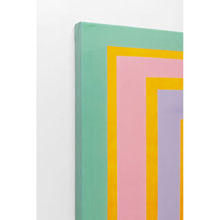 Canvas Picture Tendency Focus 140x140cm KARE MIAMI