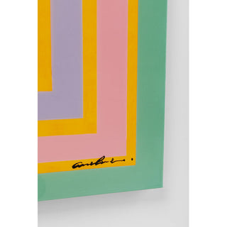 Canvas Picture Tendency Focus 140x140cm KARE MIAMI