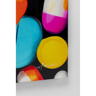 Canvas Picture Pastilla Stripes 70x140cm KARE MIAMI