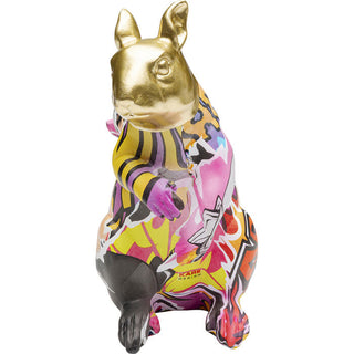 Deco Figurine Graffiti Squirrel 22cm KARE MIAMI