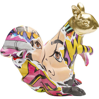 Deco Figurine Graffiti Squirrel 22cm KARE MIAMI