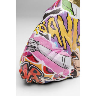 Deco Figurine Graffiti Pig 20cm KARE MIAMI