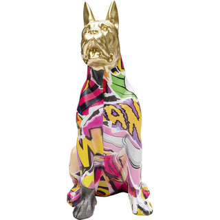 Deco Figurine Graffiti Dog 31cm KARE MIAMI