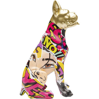 Deco Figurine Graffiti Dog 31cm KARE MIAMI