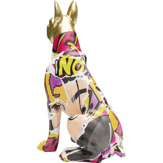 Deco Figurine Graffiti Dog 31cm KARE MIAMI