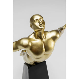 Deco Figurine Jumper Gold 37cm KARE MIAMI