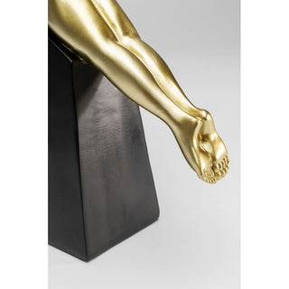 Deco Figurine Jumper Gold 37cm KARE MIAMI