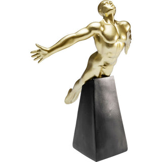 Deco Figurine Jumper Gold 37cm KARE MIAMI