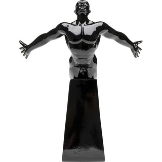 Deco Figurine Jumper Black 37cm KARE MIAMI