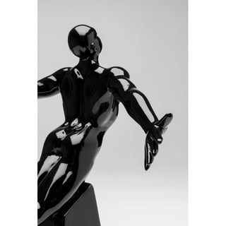 Deco Figurine Jumper Black 37cm KARE MIAMI