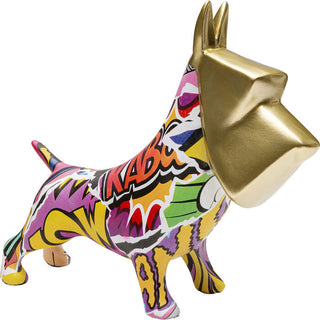 Money Box Graffiti Pixel Dog 26cm KARE MIAMI