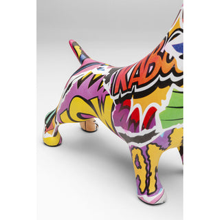 Money Box Graffiti Pixel Dog 26cm KARE MIAMI