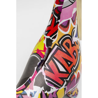 Money Box Graffiti Pixel Dog 26cm KARE MIAMI