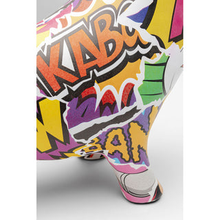 Deco Figurine Graffiti Pixel Dog 35cm KARE MIAMI