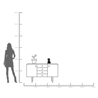 Money Box Fox Terrier 24cm KARE MIAMI