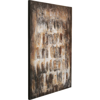 Canvas Picture Shadows Brown 90x120cm KARE MIAMI