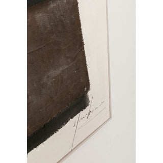 Framed Picture Lontano Brown 90x120cm KARE MIAMI