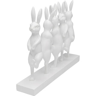 Deco Figurine Dancing Rabbits 40cm KARE MIAMI