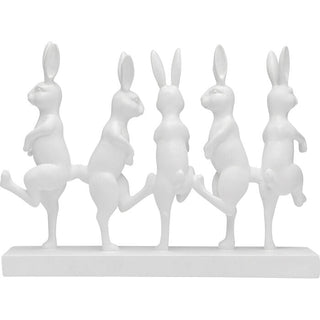 Deco Figurine Dancing Rabbits 40cm KARE MIAMI