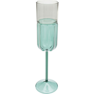 Champagne Glass Duetto Base KARE MIAMI