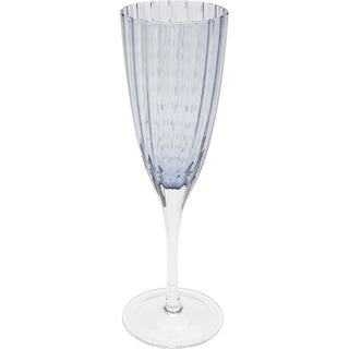 Champagne Glass Clue 23cm KARE MIAMI