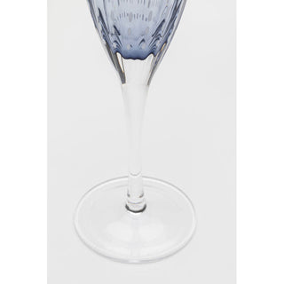Champagne Glass Clue 23cm KARE MIAMI