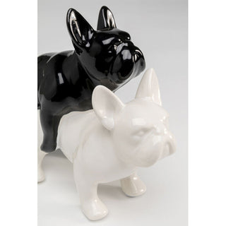 Deco Figurine Love Dogs Black KARE MIAMI