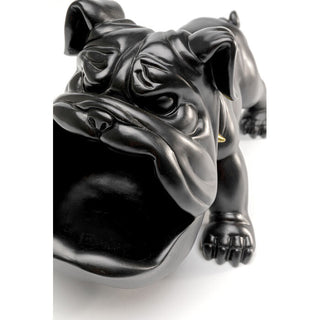 Deco Figurine Hungry Dog Black 37cm KARE MIAMI