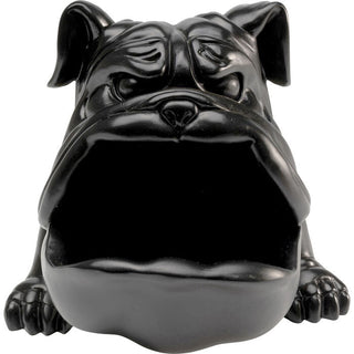 Deco Figurine Hungry Dog Black 37cm KARE MIAMI