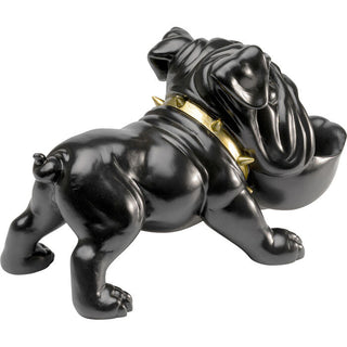 Deco Figurine Hungry Dog Black 37cm KARE MIAMI