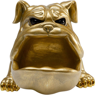 Deco Figurine Hungry Dog Gold 37cm - DEKOR