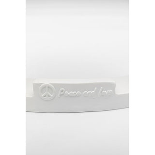Deco Figurine Street Art Bouquet White 27cm - DEKOR