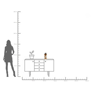 Money Box King Dog 33cm KARE MIAMI