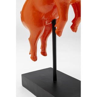 Deco Figurine Flying Pig Orange 29cm KARE MIAMI