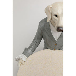 Deco Figurine Gentleman Dog Tray 29cm KARE MIAMI