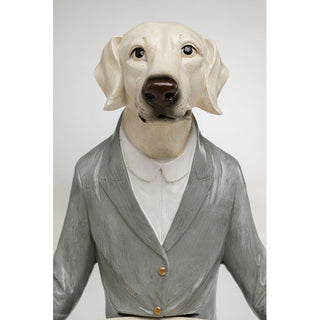 Deco Figurine Gentleman Dog Tray 29cm KARE MIAMI