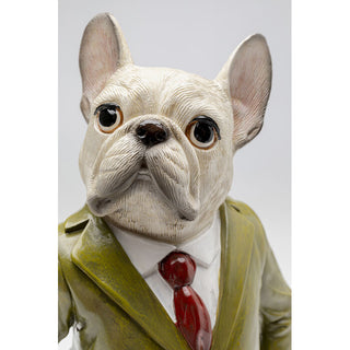 Deco Figurine Gentleman Dog 35cm KARE MIAMI