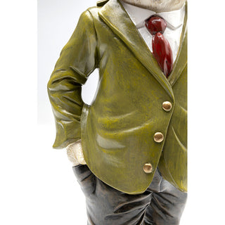 Deco Figurine Gentleman Dog 35cm KARE MIAMI