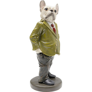 Deco Figurine Gentleman Dog 35cm KARE MIAMI