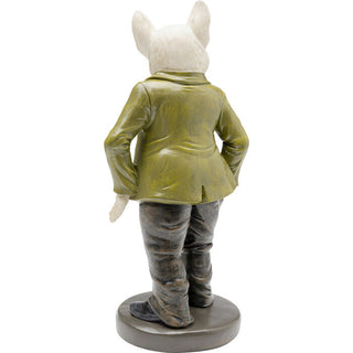 Deco Figurine Gentleman Dog 35cm KARE MIAMI