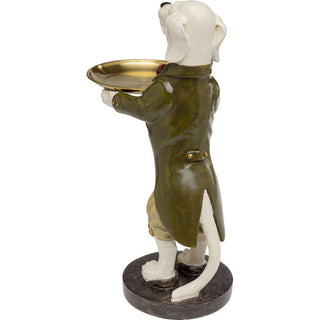 Deco Figurine Gentleman Dog Tray 43cm KARE MIAMI
