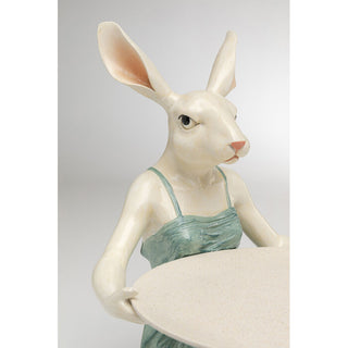 Deco Figurine Lady Rabbit Tray 29cm KARE MIAMI